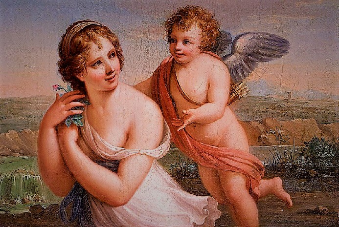 Афродита и Эрот в живописи